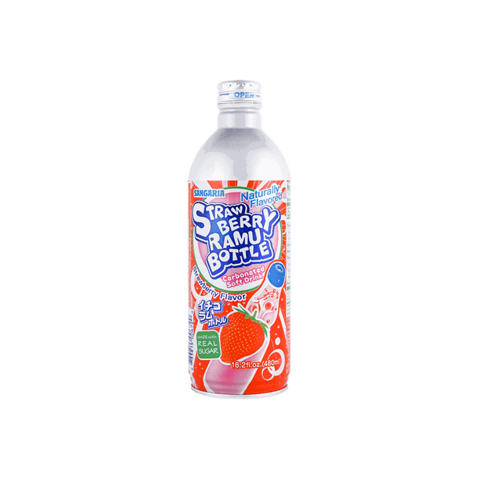 Sangaria Strawberry Ramune Can