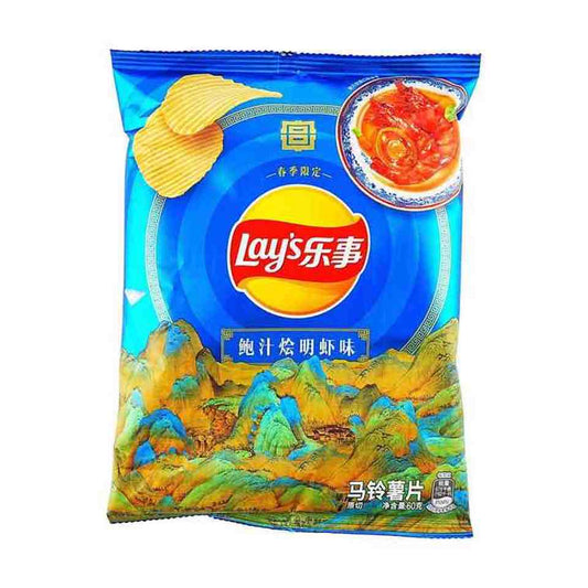 Lay's Shrimp in Abalone Sauce